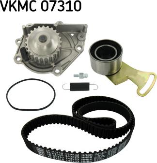 SKF VKMC 07310 - Водяной насос + комплект зубчатого ремня ГРМ unicars.by