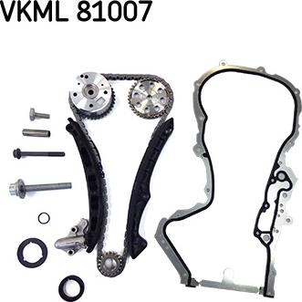 SKF VKML 81007 - Комплект цепи привода распредвала unicars.by