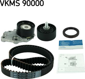 SKF VKMS 90000 - Комплект зубчатого ремня ГРМ unicars.by