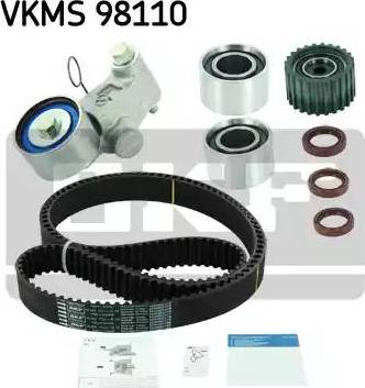 SKF VKMS 98110 - Комплект зубчатого ремня ГРМ unicars.by