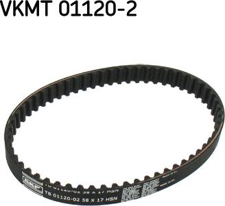 SKF VKMT 01120-2 - Зубчатый ремень ГРМ unicars.by