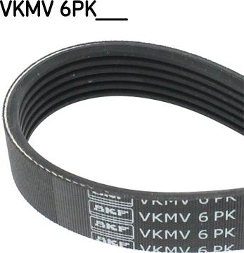 SKF VKMV 6PK2196 - Поликлиновой ремень unicars.by