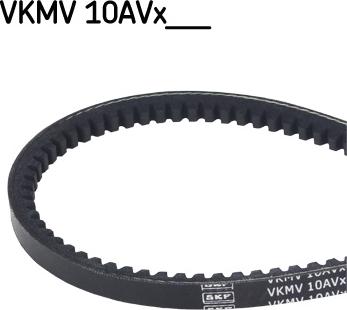 SKF VKMV 10AVx940 - Клиновой ремень, поперечные рёбра unicars.by