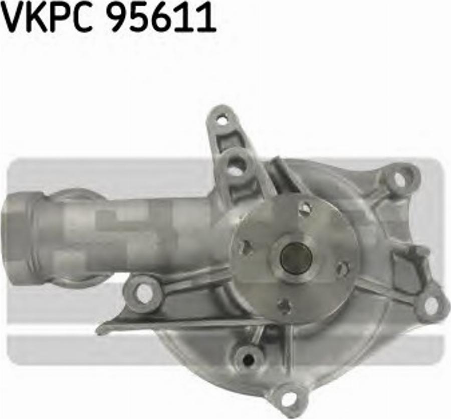 SKF VKPC 95611 - Водяной насос unicars.by