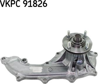 SKF VKPC 91826 - Водяной насос unicars.by