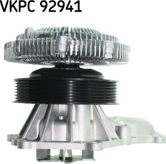 SKF VKPC 92941 - Водяной насос unicars.by