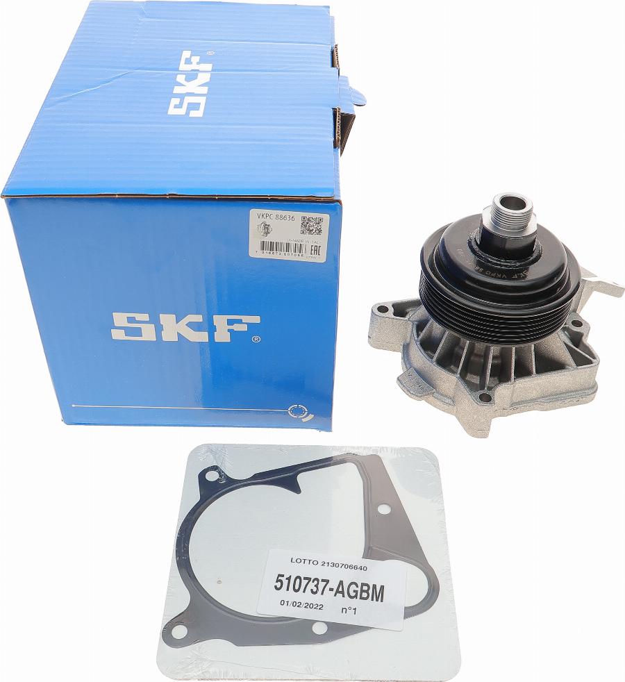 SKF VKPC 88636 - Водяной насос unicars.by