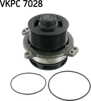 SKF VKPC 7028 - Водяной насос unicars.by