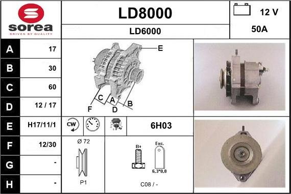 SNRA LD8000 - Генератор unicars.by