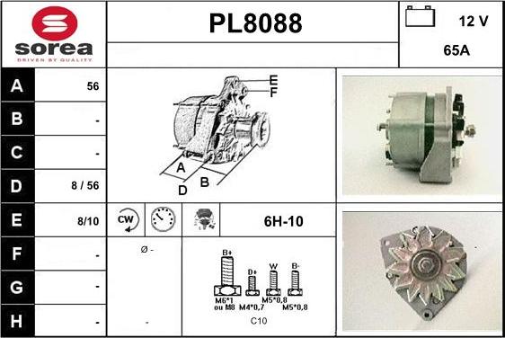 SNRA PL8088 - Генератор unicars.by