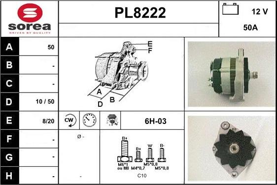 SNRA PL8222 - Генератор unicars.by