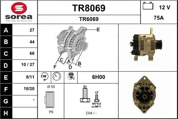 SNRA TR8069 - Генератор unicars.by