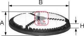 Sofima S 7274 A - Воздушный фильтр, двигатель unicars.by