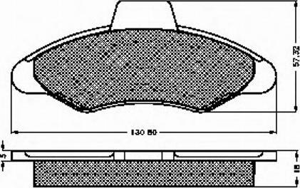 Spidan 30948 - Тормозные колодки, дисковые, комплект unicars.by