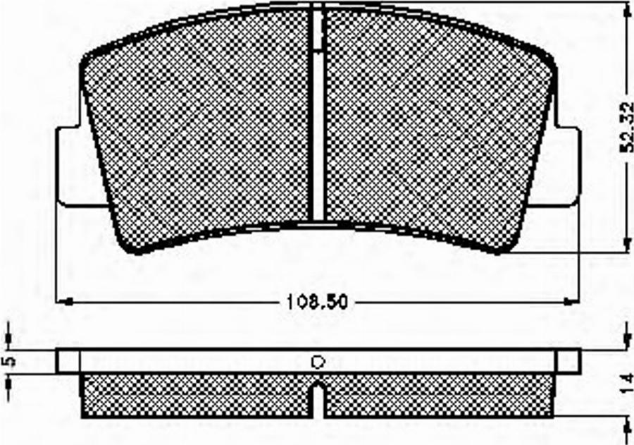 Spidan 30022 - Тормозные колодки, дисковые, комплект unicars.by