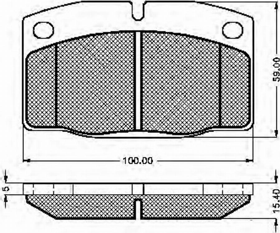 Spidan 31249 - Тормозные колодки, дисковые, комплект unicars.by