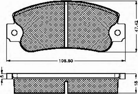 Spidan 32598 - Тормозные колодки, дисковые, комплект unicars.by