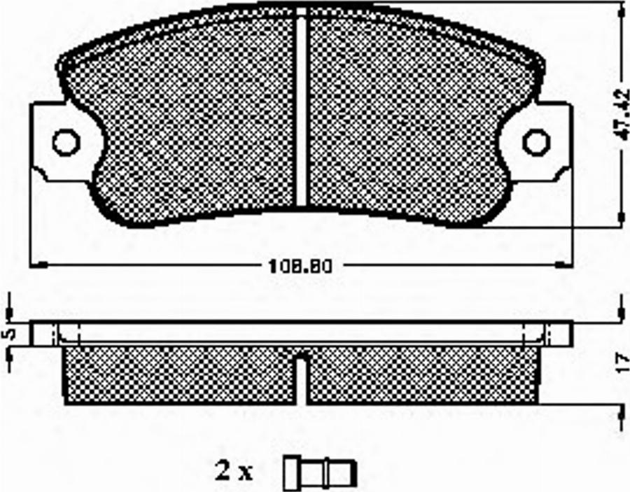 Spidan 32644 - Тормозные колодки, дисковые, комплект unicars.by