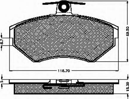 Spidan 32295 - Тормозные колодки, дисковые, комплект unicars.by