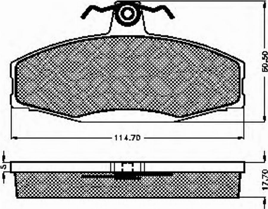 Spidan 32265 - Тормозные колодки, дисковые, комплект unicars.by