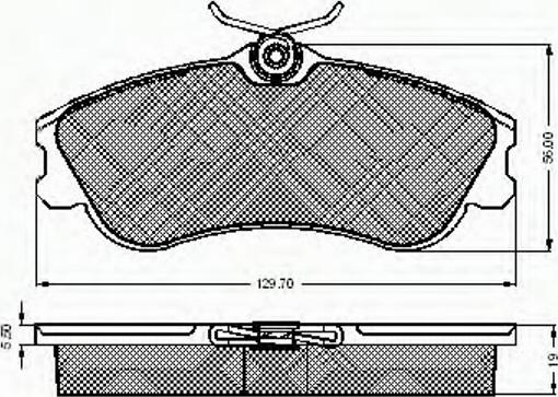 Spidan 32790 - Тормозные колодки, дисковые, комплект unicars.by