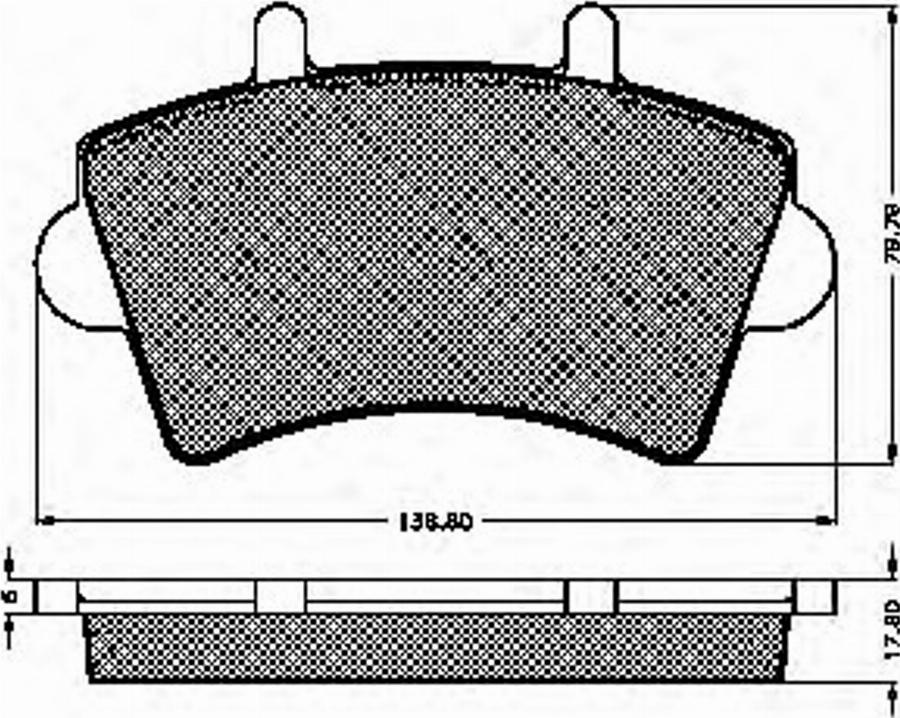 Spidan 32780 - Тормозные колодки, дисковые, комплект unicars.by