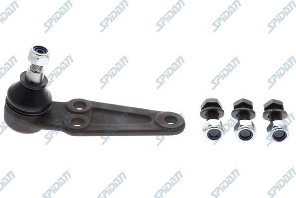 SPIDAN CHASSIS PARTS 45947 - Шаровая опора, несущий / направляющий шарнир unicars.by