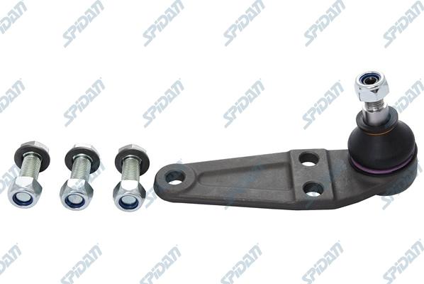 SPIDAN CHASSIS PARTS 45954 - Шаровая опора, несущий / направляющий шарнир unicars.by