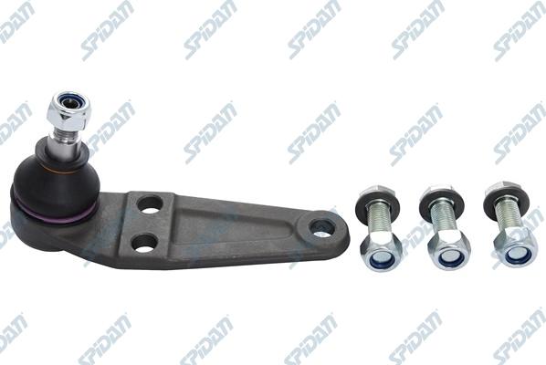 SPIDAN CHASSIS PARTS 45953 - Шаровая опора, несущий / направляющий шарнир unicars.by