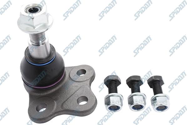 SPIDAN CHASSIS PARTS 46881 - Шаровая опора, несущий / направляющий шарнир unicars.by