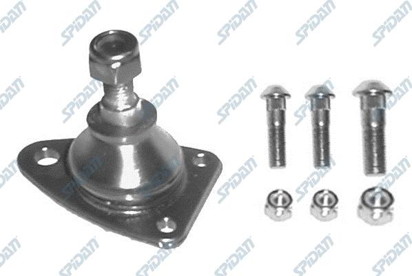 SPIDAN CHASSIS PARTS 46830 - Шаровая опора, несущий / направляющий шарнир unicars.by