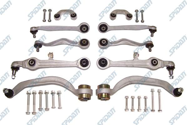 SPIDAN CHASSIS PARTS 40007 - Подвеска колеса, комплект unicars.by