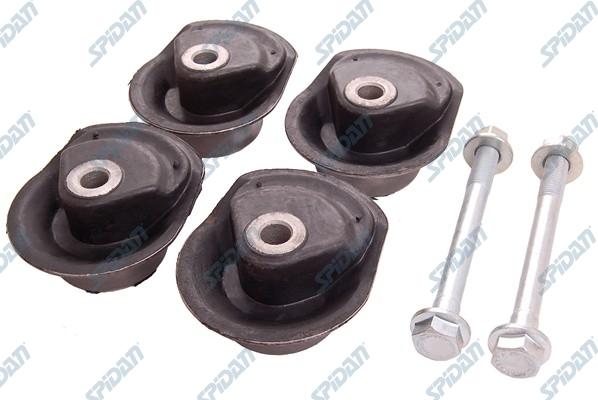 SPIDAN CHASSIS PARTS 411251 - Сайлентблок балки моста unicars.by