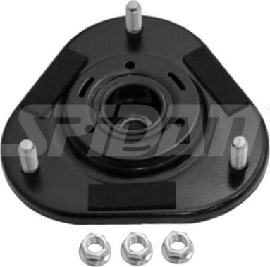 SPIDAN CHASSIS PARTS 418236 - Опора стойки амортизатора, подушка unicars.by