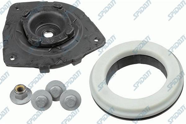 SPIDAN CHASSIS PARTS 413448 - Опора стойки амортизатора, подушка unicars.by