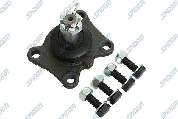 SPIDAN CHASSIS PARTS 59912 - Шаровая опора, несущий / направляющий шарнир unicars.by