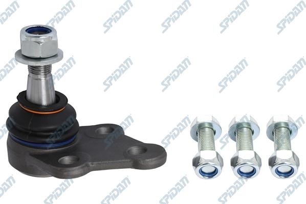 SPIDAN CHASSIS PARTS 59113 - Шаровая опора, несущий / направляющий шарнир unicars.by