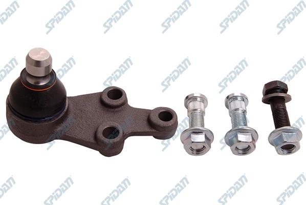 SPIDAN CHASSIS PARTS 50562 - Шаровая опора, несущий / направляющий шарнир unicars.by