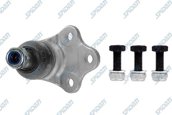 SPIDAN CHASSIS PARTS 50749 - Шаровая опора, несущий / направляющий шарнир unicars.by