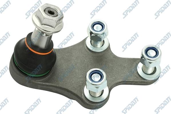 SPIDAN CHASSIS PARTS 58324 - Шаровая опора, несущий / направляющий шарнир unicars.by