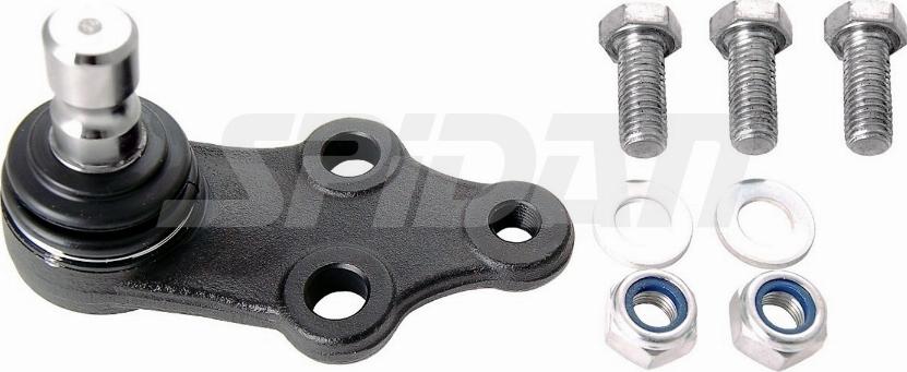 SPIDAN CHASSIS PARTS 61978 - Шаровая опора, несущий / направляющий шарнир unicars.by