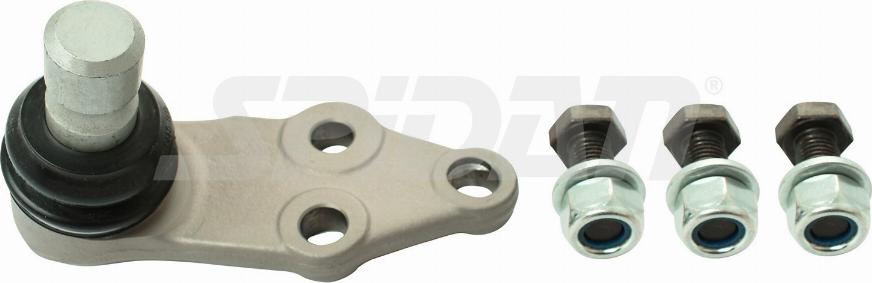 SPIDAN CHASSIS PARTS 62194 - Шаровая опора, несущий / направляющий шарнир unicars.by