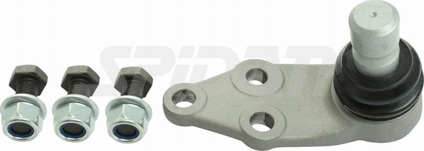 SPIDAN CHASSIS PARTS 62197 - Шаровая опора, несущий / направляющий шарнир unicars.by