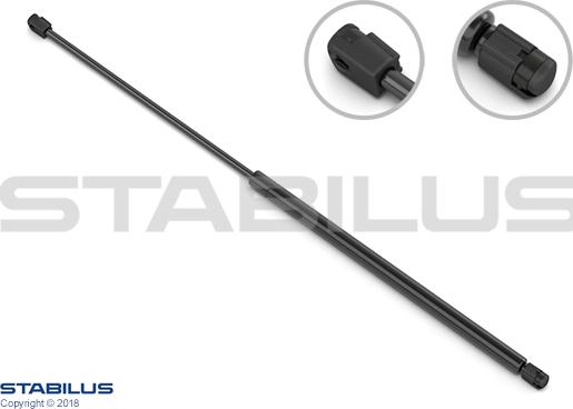 STABILUS 9272DM - Газовая пружина, упор unicars.by