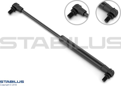 STABILUS 4855DH - Газовая пружина, упор unicars.by