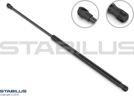 STABILUS 426171 - Газовая пружина, упор unicars.by