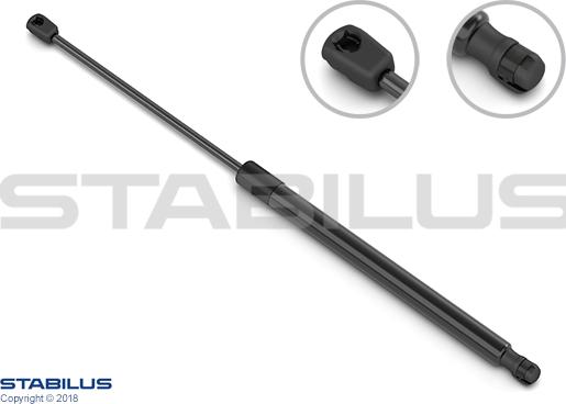 STABILUS 016767 - Газовая пружина, упор unicars.by