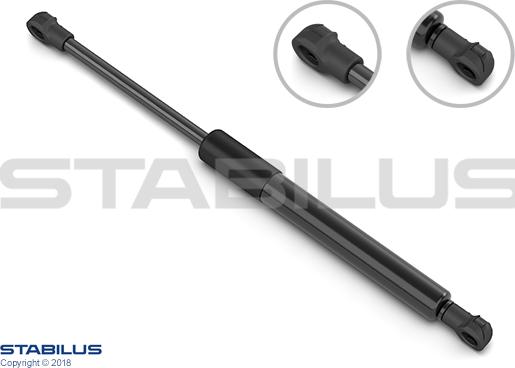 STABILUS 9249HG - Газовая пружина, упор unicars.by