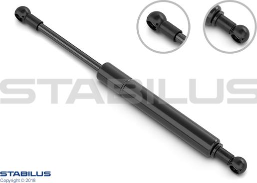 STABILUS 0157PD - Газовая пружина, стояночная торм unicars.by