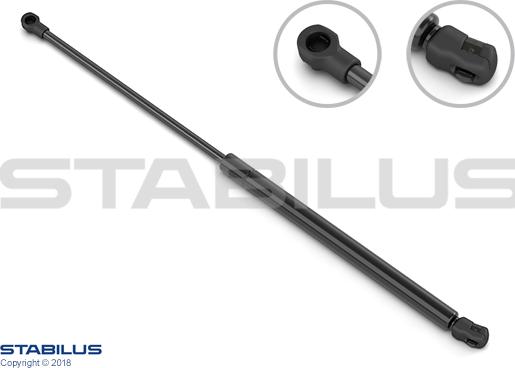 STABILUS 3445FO - Газовая пружина, капот unicars.by